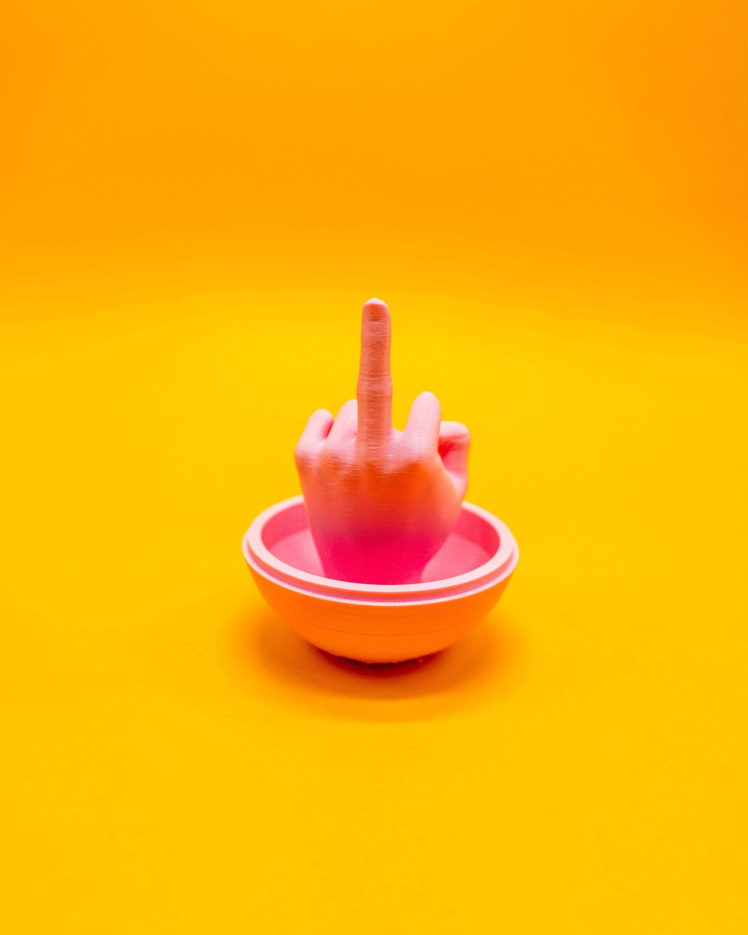 Suprise Easter Egg With Middle Finger Gag Gift – A 3D Printed Surprise Perfect for Easter! | Easter Egg|