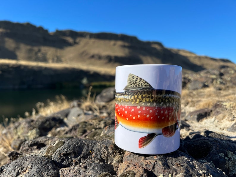 Brook Trout Mug Etsy