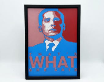 Michael Scott – "That's What She Said" | Wall Art