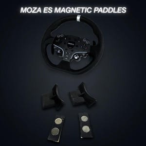 Moza ES Magnetiska Växelpaddlar | Stark Magnetuppgradering | Sim Racing Mod | Rattuppgradering