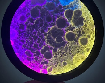 3D Moon LED Wall Light | RGB App Controlled | Moon Lamp | Lunar Wall Decor | Space Room Decor
