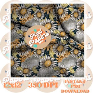 Cloudy Daydreams Seamless Digitales Papier
