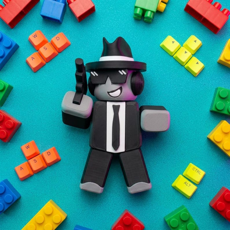 Chance Forsaken Roblox Figure Toys - Roblox Mini Figurine Birthday Gift ...