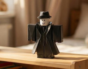 Mafioso Roblox Forsaken Figure is a gift for your child Milestone 4 Gamer Birthday Gift