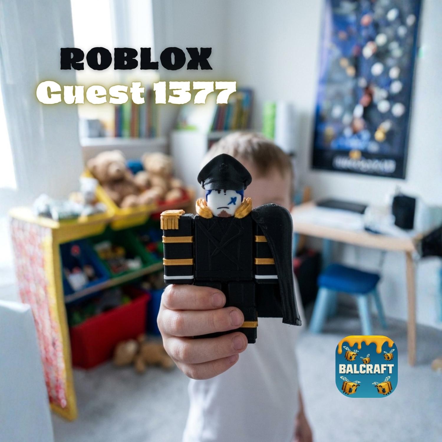 rob様 3D Printed FORSAKEN Roblx Figure Guest 1377 Captain Figure