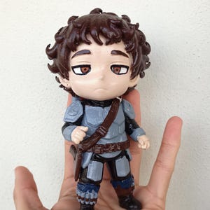 Peersonalizedd Action Figure Mandalorian and grogu StarWars Movies Custom Chibi Figure image 5