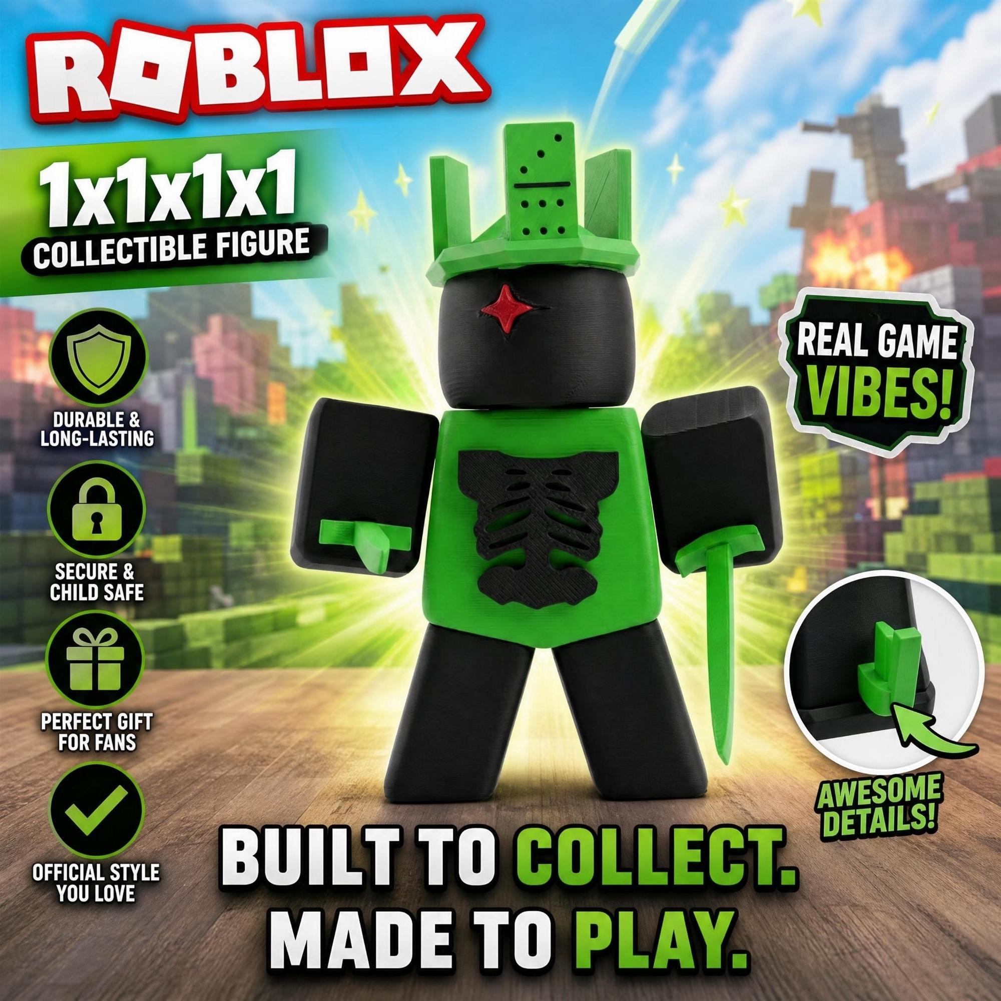 1x1x1x1 Roblox Forsaken フィギュア玩具 マイルストーン IV Roblox