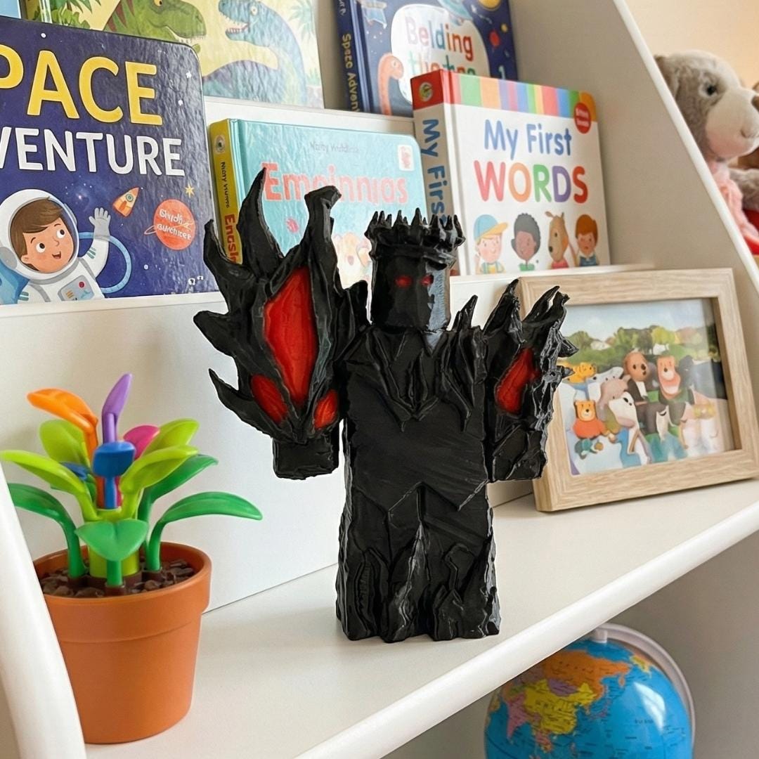 激レア モンスター ナイトメア2 ロブ・ヘックマンモデル スティール プロト Forsaken John Doe マイルストーン 4 Roblox Forsaken Toys フィギュア