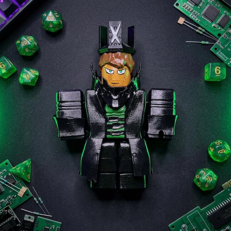 Figura de Roblox Forsaken Hacklord Shedletsky 1x1x1x1 Juguetes Modelo de fan imagen 2