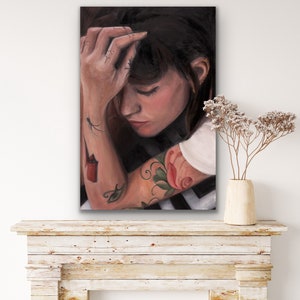 Rolled Posters paint women with tattoos