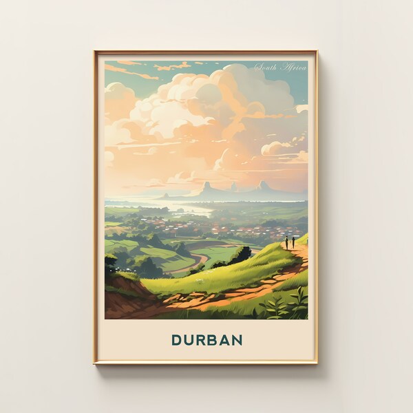 South Africa Wall Art Durban Etsy