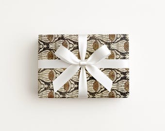 William Morris Furnishing Wrapping Paper, Vintage Arts and Crafts Gift Wrap, Christmas Gift Wrap, Elegant Wrapping Paper, Birthday Gift Wrap