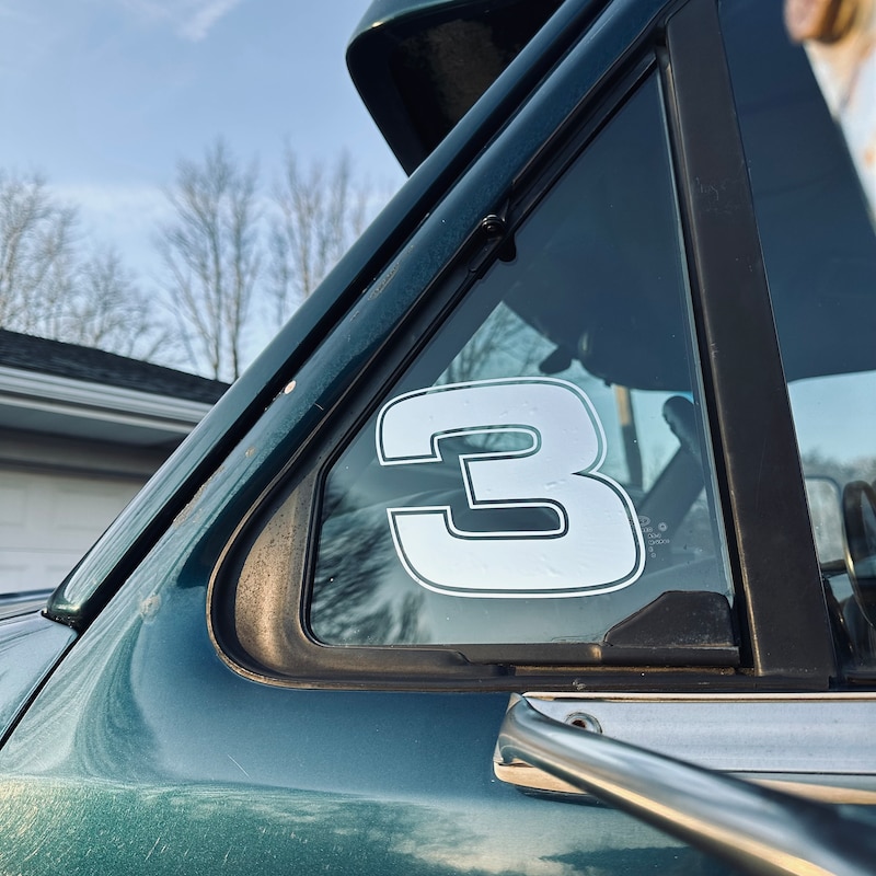 3 Earnhardt Decal - Etsy