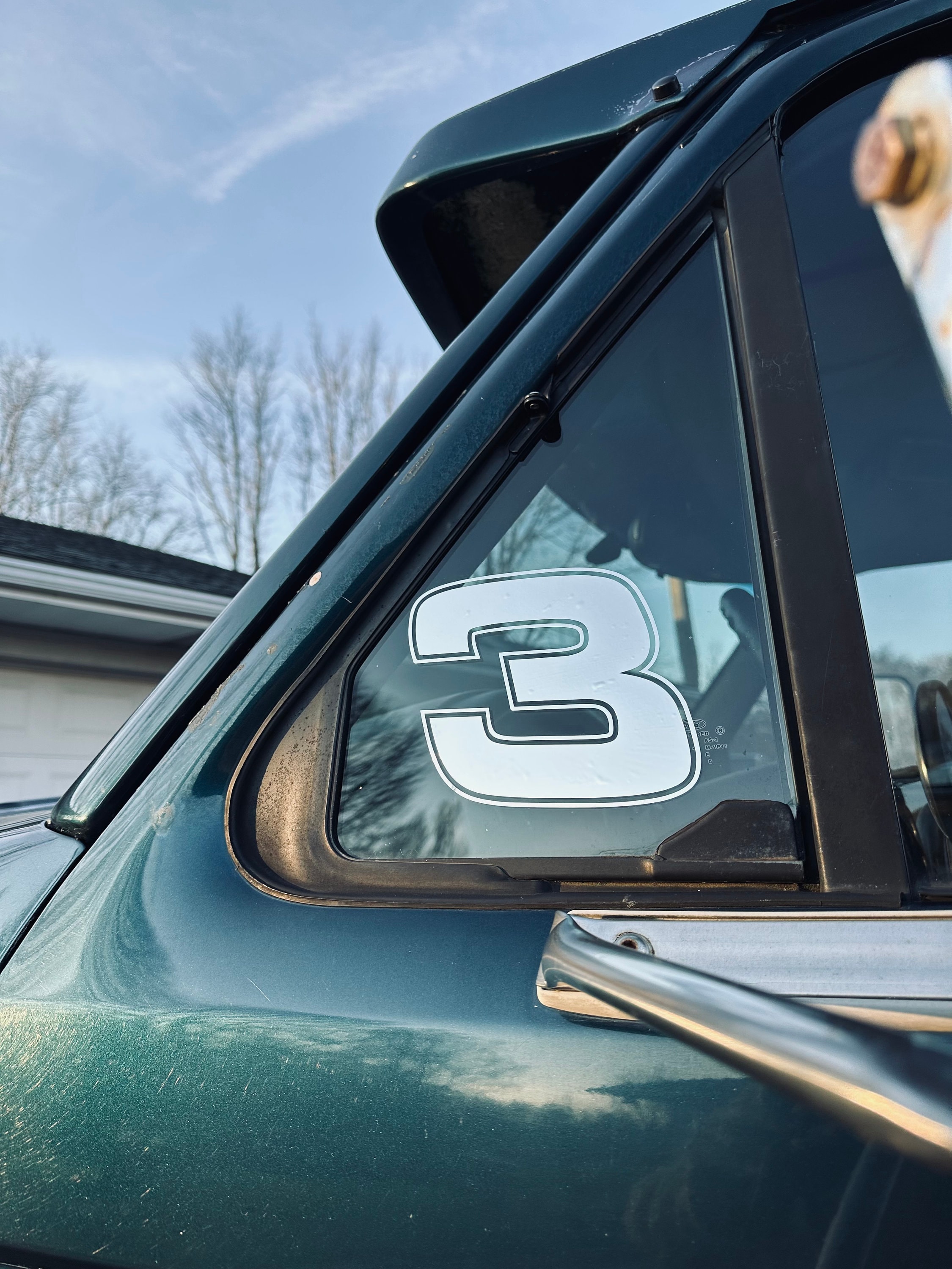 3 Dale Earnhardt (20 Colors) Head Die Cut Vinyl Decal