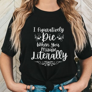 Lustiges Grammar Shirt Erzieher Geschenk Erzieher Schulleiter Geschenk Grammar Lehrer Geschenk Lehre Geschenk Modisches lustiges T-Shirt