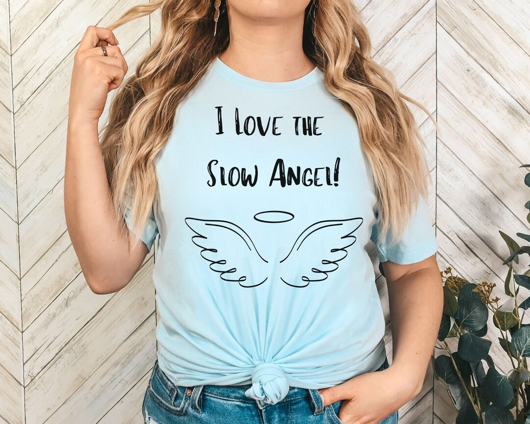 Supernatural I Love the Slow Angel T-shirt - Etsy