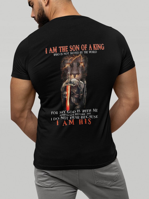 Warrior of Christ, Man of Faith T-Shirt - Christian Religious Tee, Spiritual Apparel