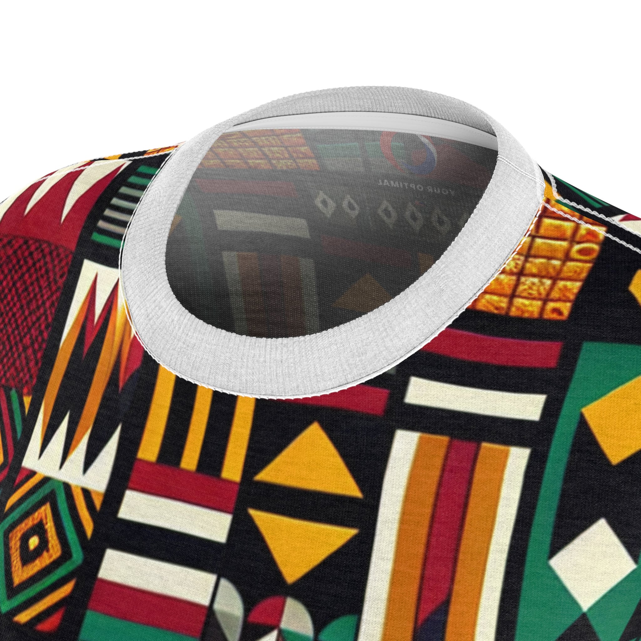 Pan-african Heritage Women's T-shirt: Vibrant Geometric Kente, Adinkra ...
