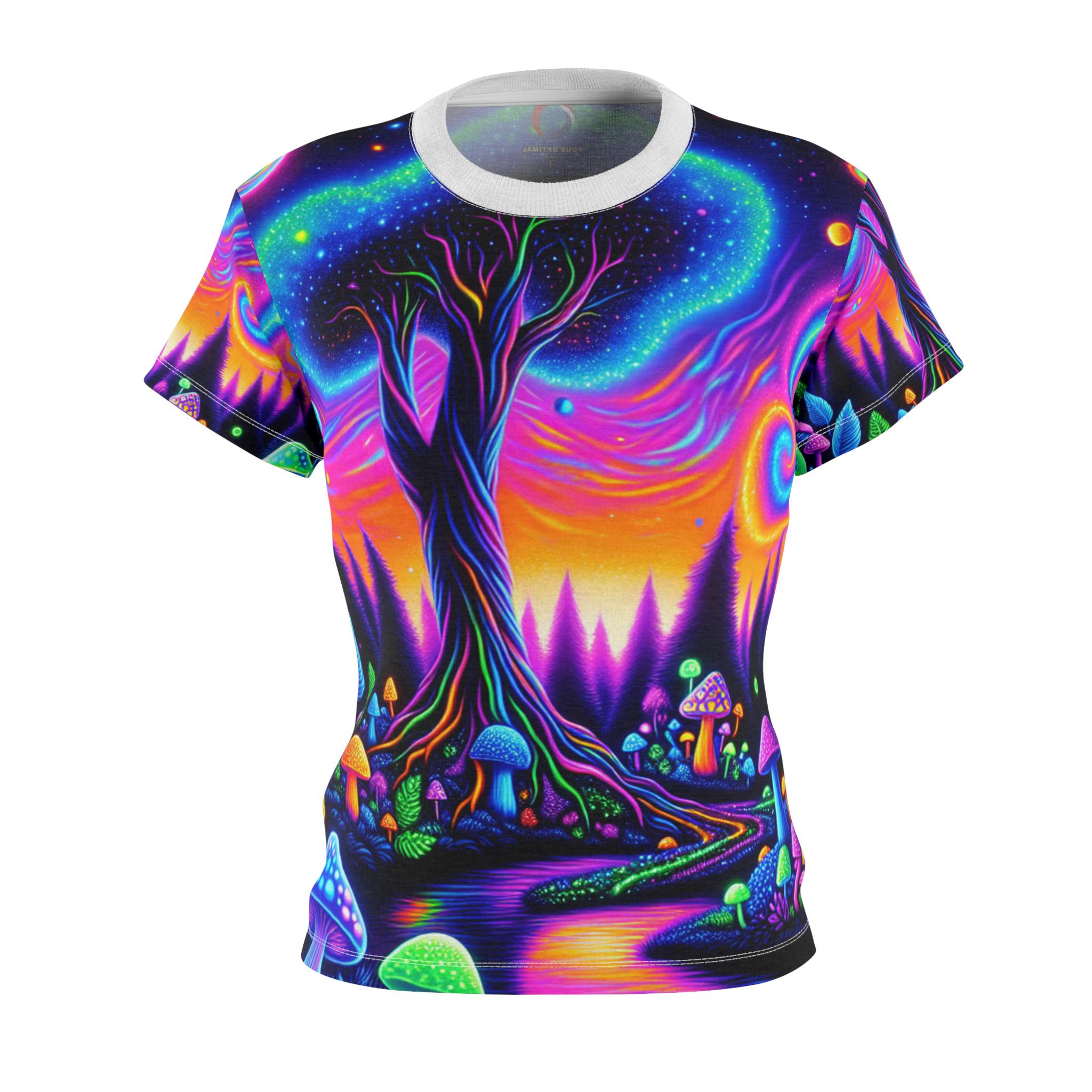 Tシャツ・カットソー [Lovemushroom] Wave Mushroom T-shirt Mush Love Mushroom Unisex White T-Shirt – Under Studio Shop