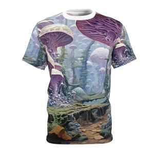 Evangeline DeLaCroix - Psychedelic Streetwear Tee