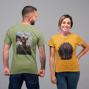 Land of Heroes Patriotic T-Shirt: Military Tribute Tee