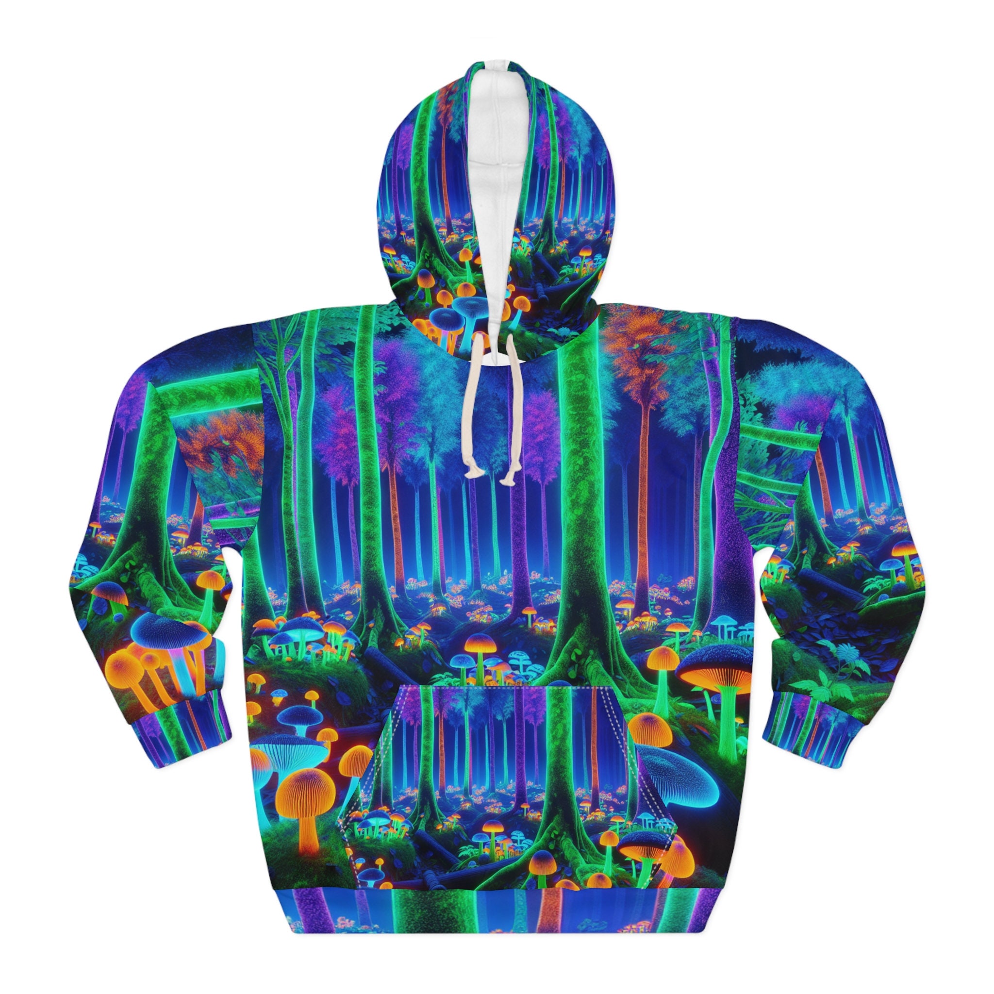Black light hoodie hot sale