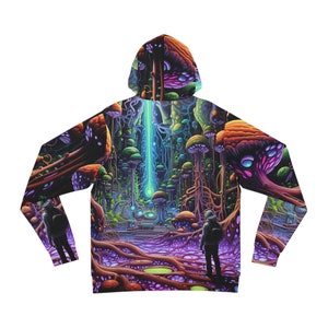 Petrus van der Hem - Psychedelic Street Style - Blacklight Reactive Hoodie