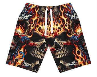 Pantaloncini Inferno Patriot: abbigliamento patriottico audace