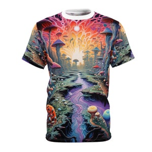 Isabella Castellano - Psychedelisch streetwear T-shirt
