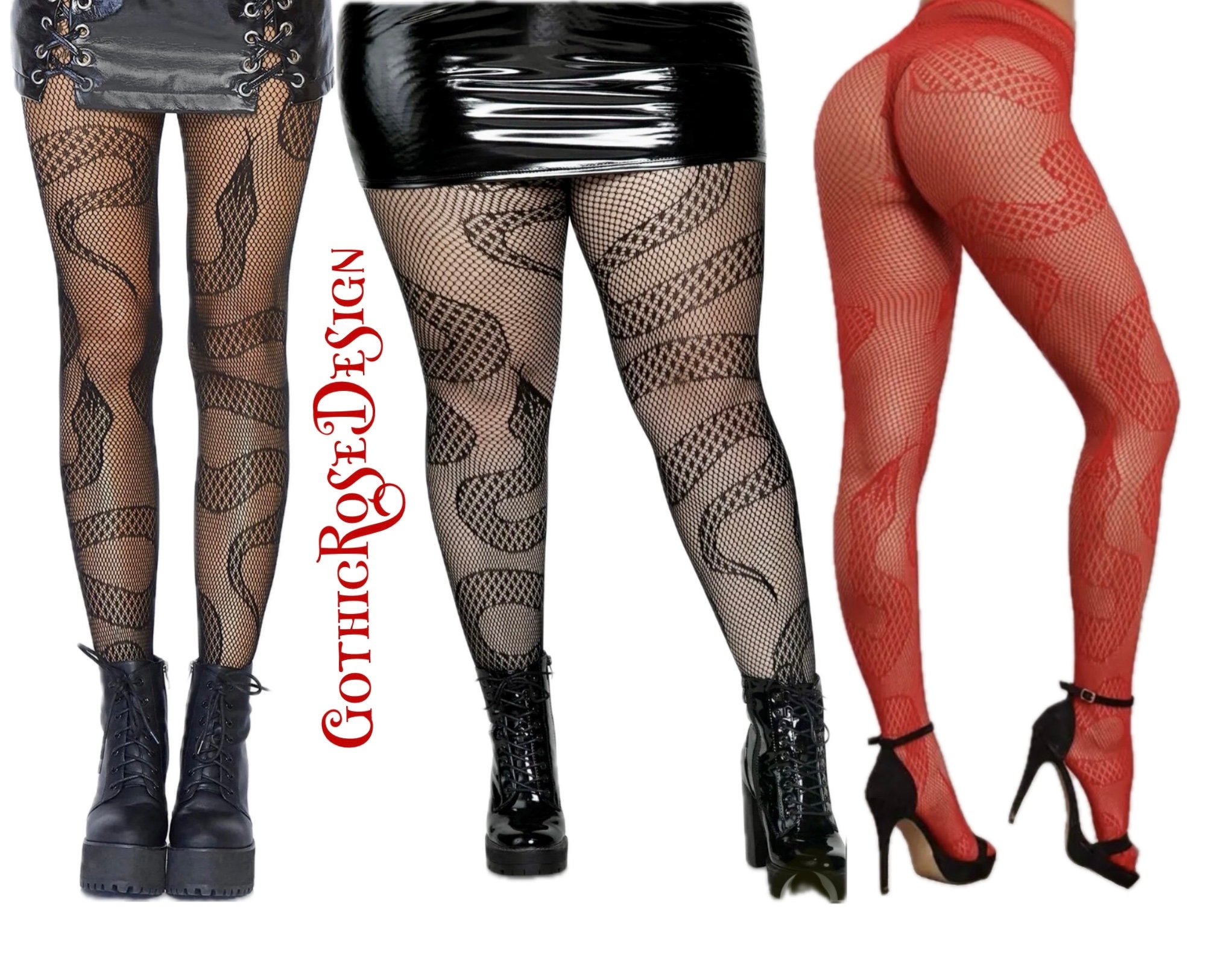 Sexy Women Stockings Fishnet Pantyhose Mesh Net Holes Transparent Tights  Gothic Punk Girl Club Party Black Female - AliExpress