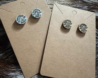 Western Bullet Stud Earrings