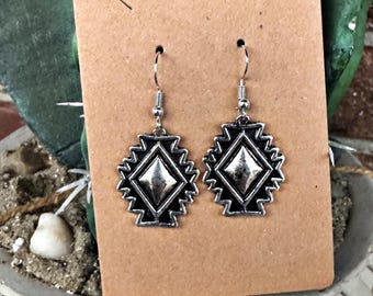 Pendientes colgantes aztecas