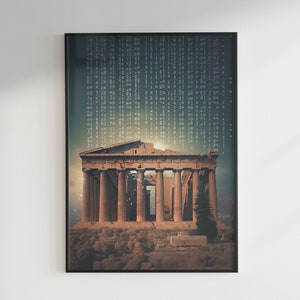 The Acropolis Athens - Front View