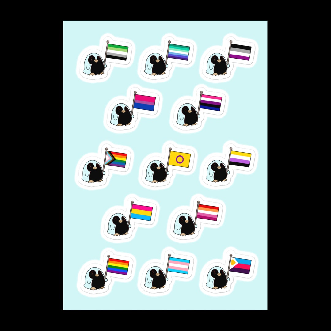 Syntax Scout Pride Army Sticker Sheet (13 TOTAL STICKERS!) - Etsy