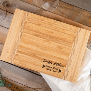 Custom Cutting Board, Personalized Charcuterie Board, Custom Cutting Board for Mothers, Laser Engraved Board For Kitchen