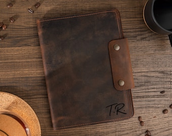 Refillable Leather Journal, A5 Personalized Notebook, Refillable Journal and Undated Planner Options Leather Cover, Handmade Organizer