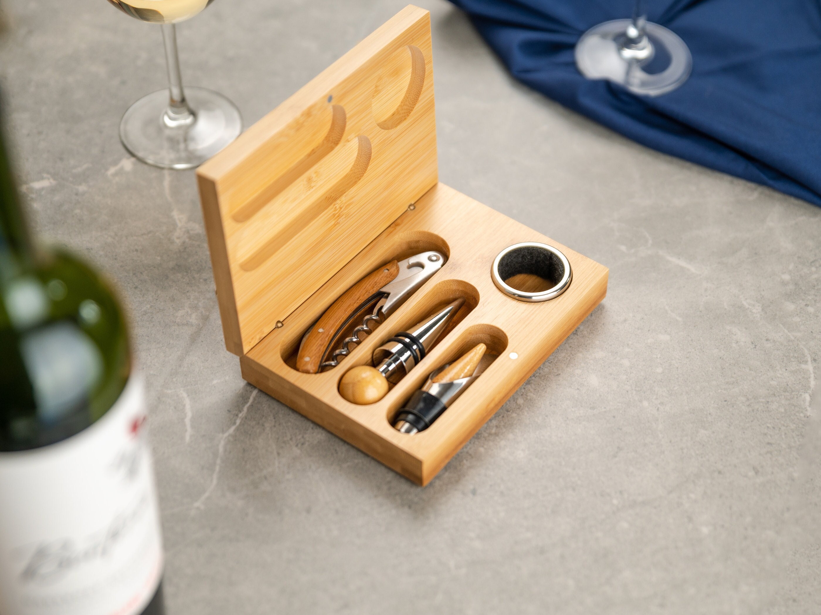 Wine Bottle Opener Set Gift Box – R & B Import