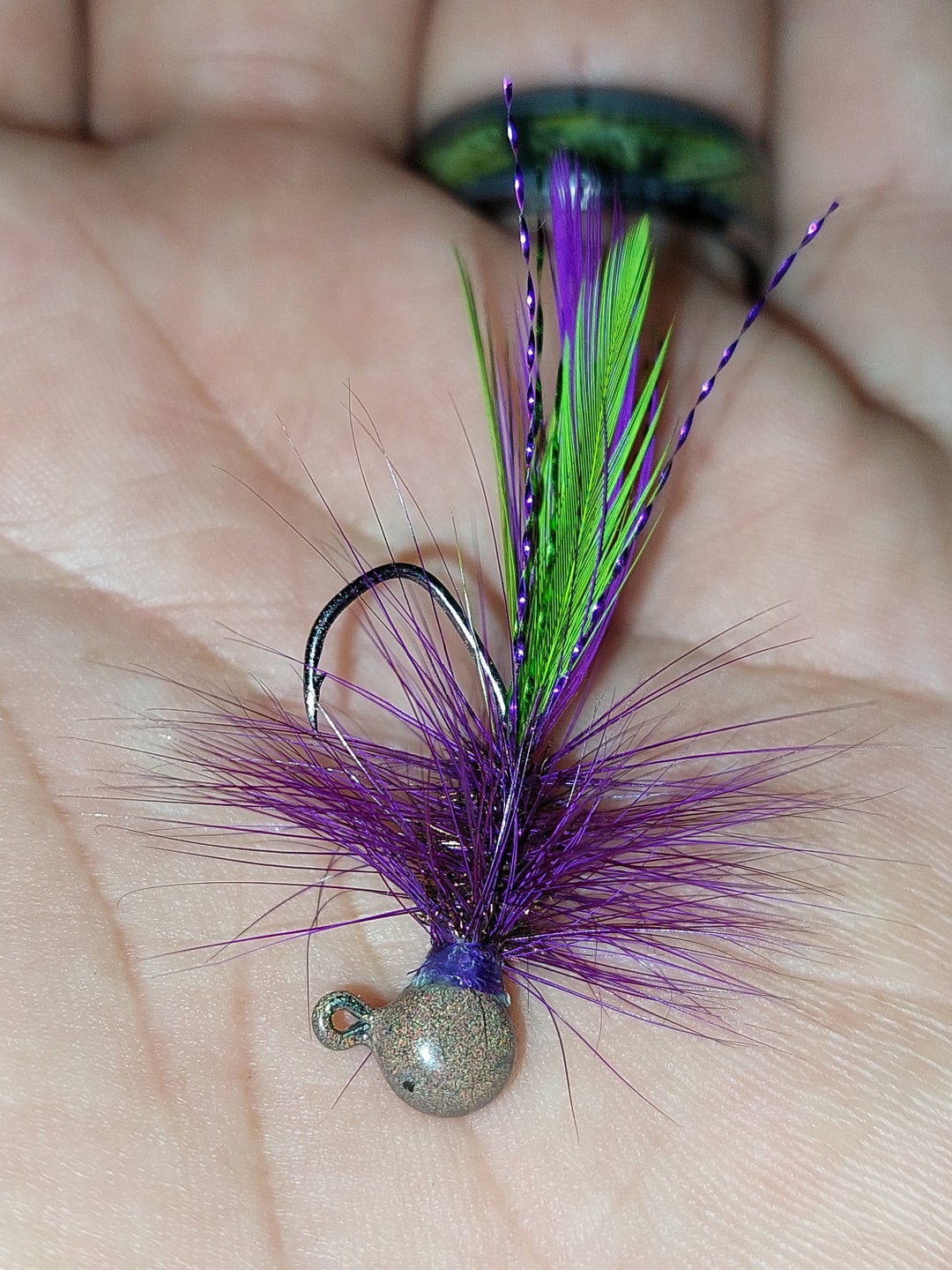 Backlash Fishing Hand Tied 1/16 Oz Hackle Jig. the - Etsy