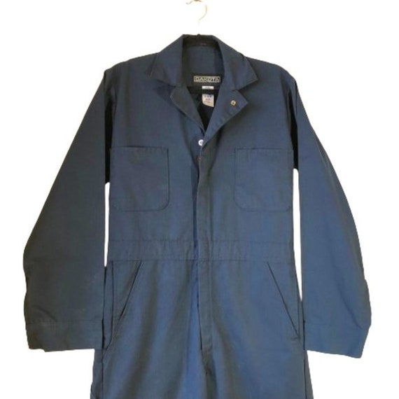 Vintage jumpsuit coveralls boiler utility suit ov… - image 7
