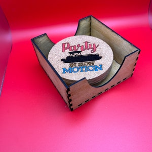 DIY Small Coaster Display Box Digital File - Instant Download