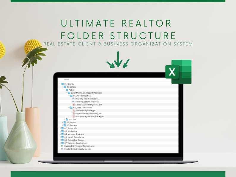 Ultimate Realtor Folder Structure | Real Estate Client & Business ...