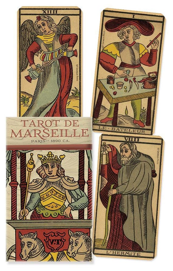 ●○● THE TAROT OF MARSEILLE ●○● Tarot of Marseille (Marseille Tarot, 4): Lo Scarabeo