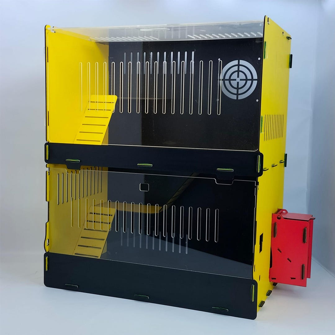 Hamster Cage, Hamster House With Acrylic / MDF Hamster Cage, Acrylic ... - Decorative Hamster Cage Kits For Artistic Homes
