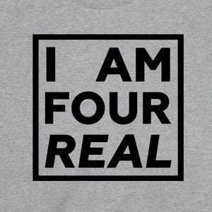 4th Birthday Shirt For Boys 4 Year Old Gift For Girls Funny Bday TShirt Four Birthday T Shirt Fourth B Day Outfit Party Toddler Tee - BG733