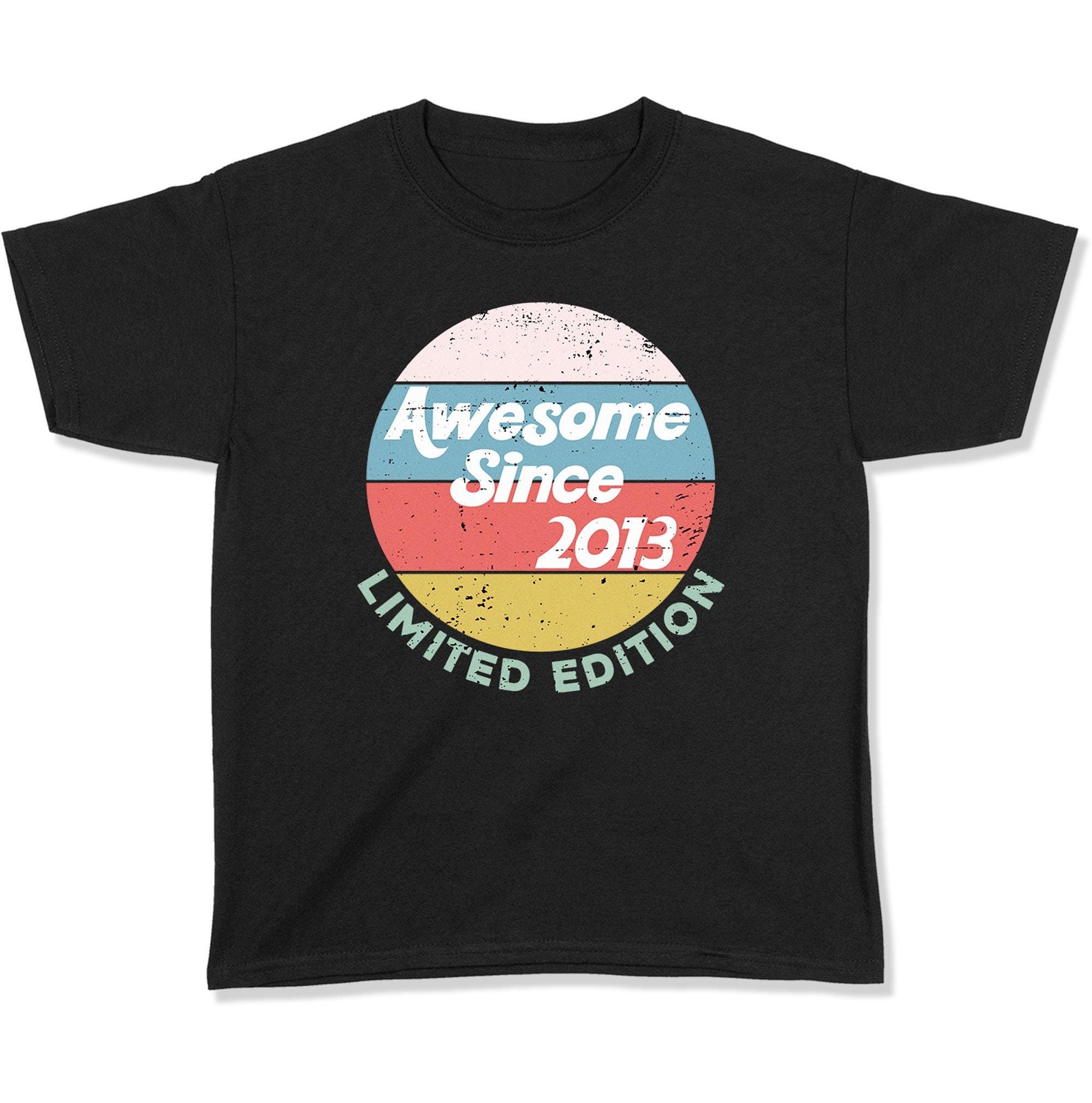 12th Birthday Shirt Tween Birthday Gift For Boys Custom Year 12 Year Old Personalized T Shirt 12th Bday Present For Girls Awesome Since 2013