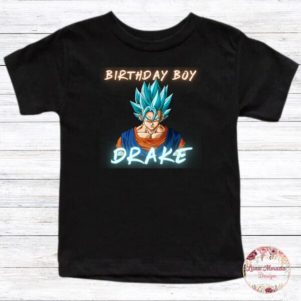 Dragon Ball Z Birthday Shirt | Matching Family Birthday Shirts | Group Anime Birthday Shirts | Family Anime Birthday Shirts