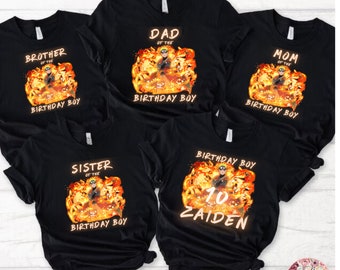 Matching Naruto Family Birthday Boy Shirts | Group Anime Birthday Shirts | Girls Birthday Shirt | Family Anime Birthday Shirts