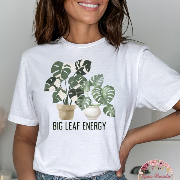 Monstera Albo Shirt | Funny Plant Shirt | Dirty Plant Humor | Tropical Monstera Plant Shirt | Rare Plant Shirt | Big Leaf Energy