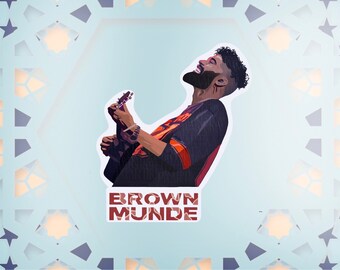 Ap Dhillon Sticker oder Magnet: Punjabi Musik Kunst
