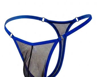 Men's Exotic Sheer Thong
